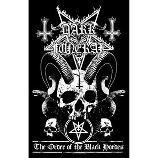 Dark Funeral Textile Poster: Order Of The Black Hordes