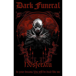 Dark Funeral Textile Poster: Nosferatu