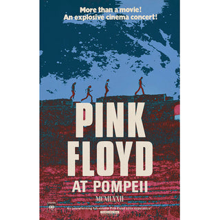 Pink Floyd Textile Poster: Live In Pompeii