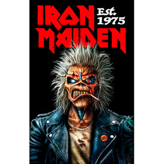 Iron Maiden Textile Poster: Est 1975
