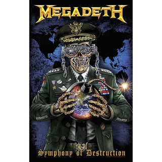 Megadeth Textile Poster: Symphony Of Destruction
