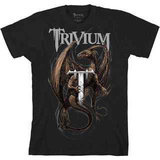 Trivium T-Shirt: Perched Dragon