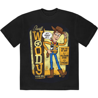 Disney T-Shirt: Toy Story - Sheriff Woody (Black)