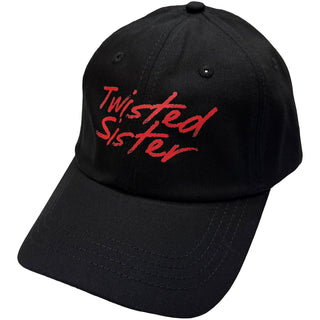 Twisted Sister Baseball Cap: Logo (Black)