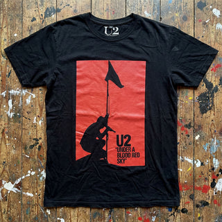 U2 Carbon T-Shirt: Blood Red Sky (Black)