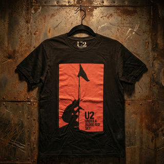 U2 Carbon T-Shirt: Blood Red Sky (Black)