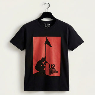 U2 Carbon T-Shirt: Blood Red Sky (Black)