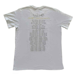 U2 T-Shirt: Live Action (Back Print) (Ex-Tour)