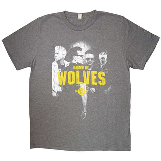 U2 Unisex T-Shirt: Raised by Wolves (Ex-Tour)