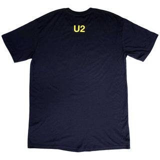 U2 Unisex T-Shirt: EU Stars 2018 (Navy Blue) (Ex-Tour)
