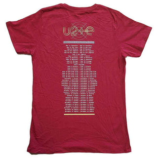 U2 T-Shirt: I+E 2015 Tour Dates