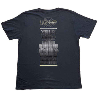 U2 T-Shirt: I+E 2015 Tour Dates