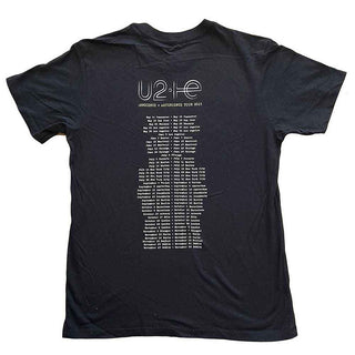 U2 T-Shirt: I+E Tour 2015 Band Silhouettes