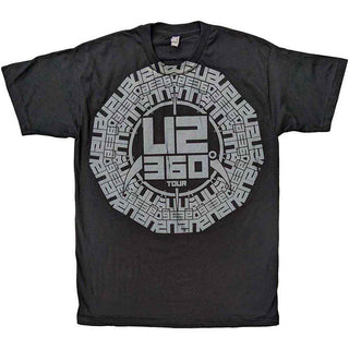 U2 T-Shirt: 360 Degree Tour Logo (Ex-Tour)