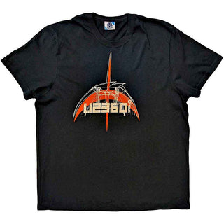 U2 T-Shirt: 360 Degree Tour 2009 Orange Logo (Back Print & Ex-Tour)
