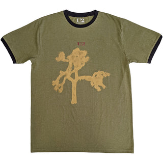 U2 Ringer T-Shirt: Joshua Tree Europe 1987. (Back Print)