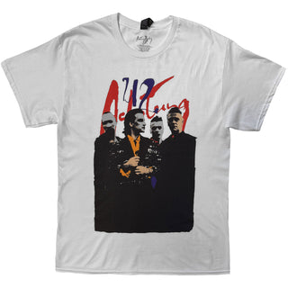 U2 T-Shirt: Achtung Baby Zoo TV Tour (White) (Back Print)