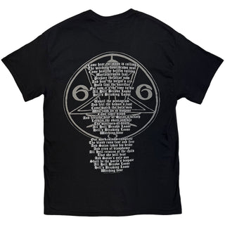Venom Unisex T-Shirt: Welcome To Hell (Black) (Back Print)