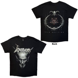 Venom  T-Shirt: Into Oblivion (Black) (Back Print)