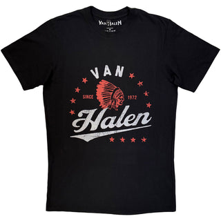 Van Halen Premium Carbon T-Shirt: Red Indian (Black)