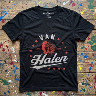 Van Halen Premium Carbon T-Shirt: Red Indian (Black)