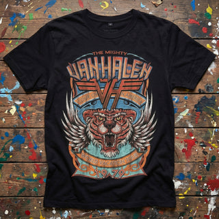 Van Halen Premium Carbon T-Shirt: World Tour (Black)
