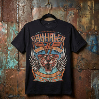Van Halen Premium Carbon T-Shirt: World Tour (Black)