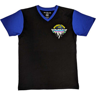 Van Halen Raglan T-Shirt: 1978 Tour Dates (Back Print)