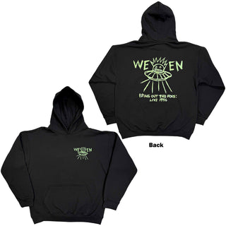 Ween Pullover Hoodie: Bring Out The Foos (Black) (Back Print)