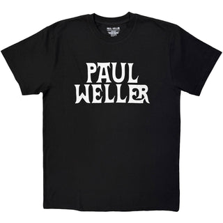 Paul Weller T-Shirt: Logo Mono (Black)