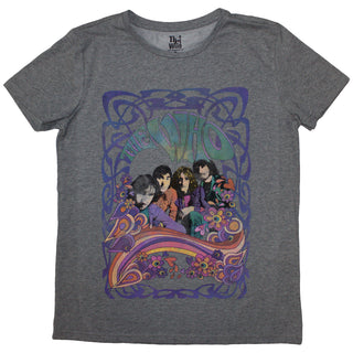 The Who Ladies T-Shirt: Psych Floral