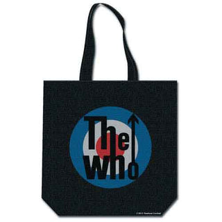 The Who Cotton Tote Bag: Target (Back Print)