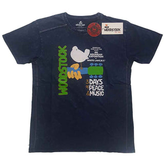 Woodstock Unisex T-Shirt: Poster (Wash Collection)