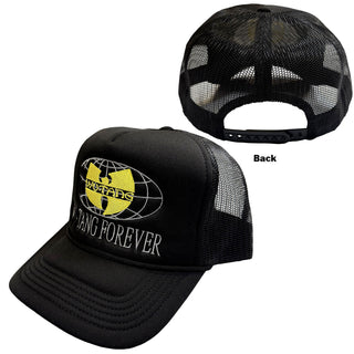 Wu-Tang Clan Mesh Back Cap: Forever Worldwide (Black)
