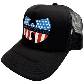 Wu-Tang Clan Mesh Back Cap: Star-Spangled Logo (Black)