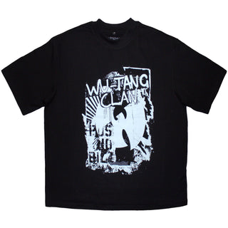 Wu-Tang Clan Oversized T-Shirt: Graffiti (Black)