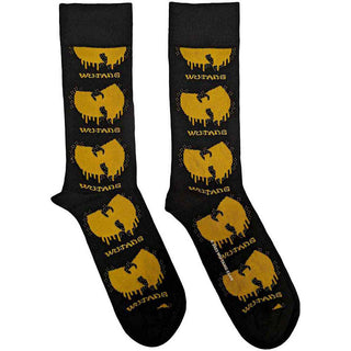 Wu-Tang Clan Ankle Socks: Dripping Logo (Black)