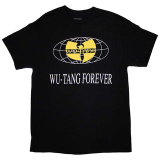Wu-Tang Clan Unisex T-Shirt: Tour '23 Wu-Tang Forever (Black) (Back Print & Ex-Tour)