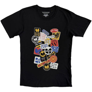 Wu-Tang Clan T-Shirt: Badges (Black)