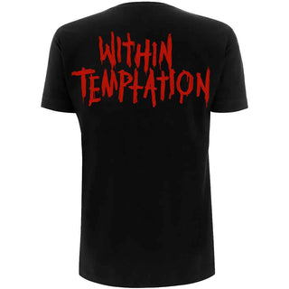 Within Temptation Ladies Slim Fit T-Shirt: Purge Outline