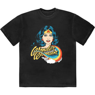 DC Comics Unisex T-Shirt: Wonder Woman Rainbow
