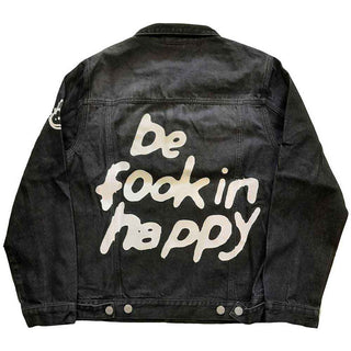 Yungblud Denim Jacket: Be Fooking Happy