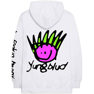 Yungblud Pullover Hoodie: Face (Back Print)