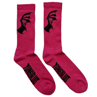 Yungblud Terry Socks: Life On Mars Tour (Pink)