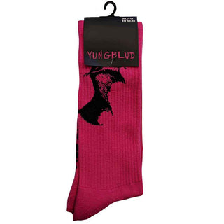 Yungblud Ankle Socks: Life on Mars Tour (Pink) (UK Size 7 - 11)