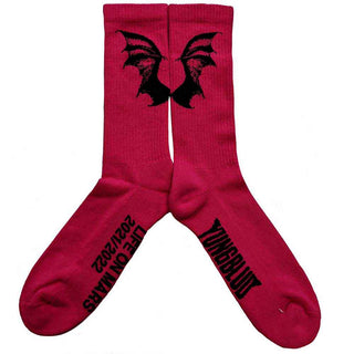 Yungblud Ankle Socks: Life on Mars Tour (Pink) (UK Size 7 - 11)