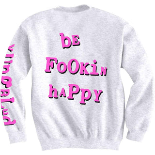 Yungblud Sweatshirt: Raver Smile (Back & Sleeve Print)