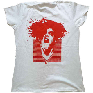 Yungblud Ladies Slim Fit T-Shirt: DEADHAPPY (Back Print)