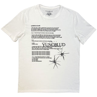 Yungblud T-Shirt: Lovesick Lullaby (White)