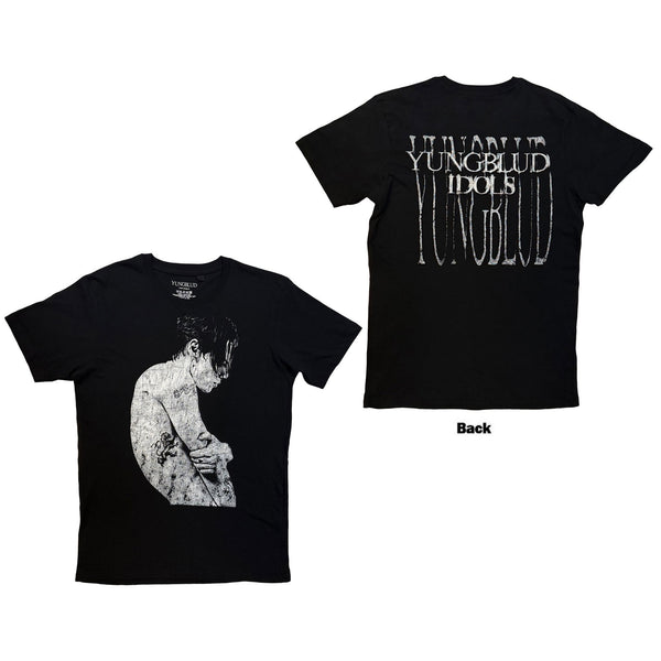 YUNGBLUD IDOLS サマソニ Tシャツ Yungblud T-Shirt: Idols Photo (Black) (Back Print) – ATC Music Merch